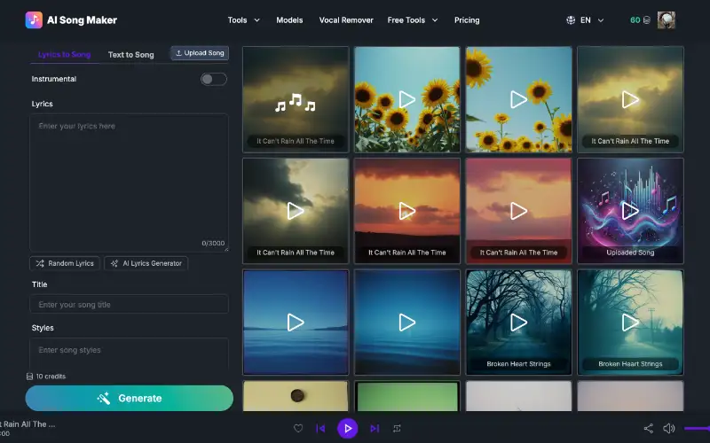 Share picture from aisongmaker.io