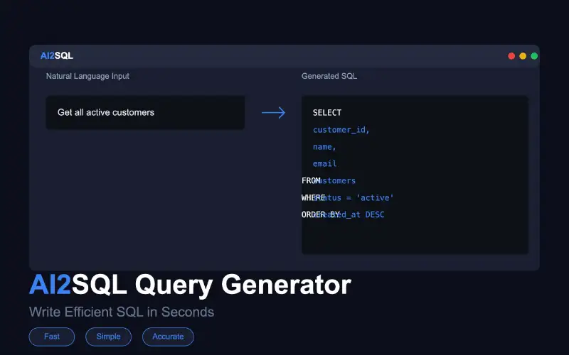 Share picture from ai2sql.io