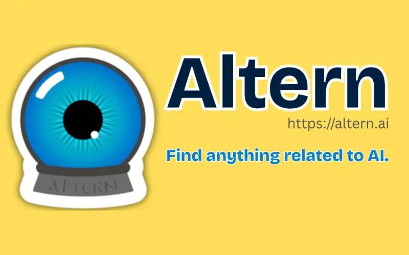 Share picture from altern.ai