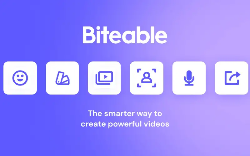 Share picture from biteable.com