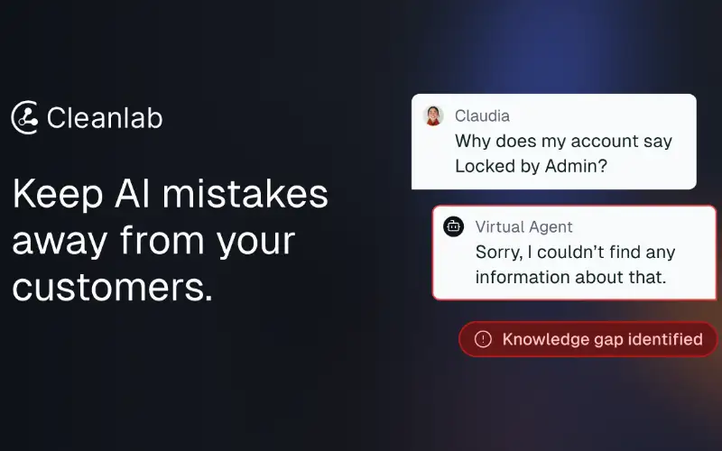 Share picture from cleanlab.ai