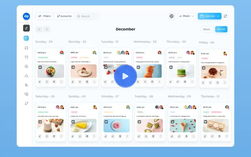 Screenshot of contentstudio.io, further down the homepage