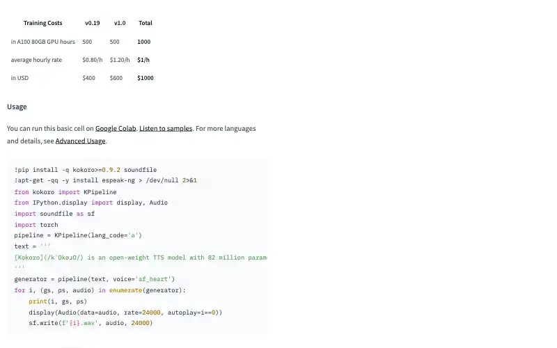 Screenshot of huggingface.co, further down the homepage