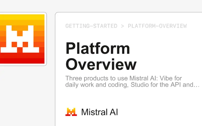 Share picture from docs.mistral.ai