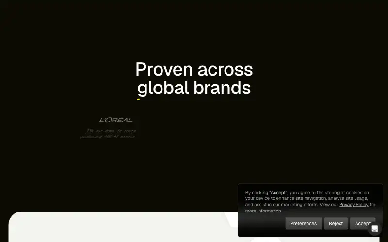 Screenshot of trypencil.com, further down the homepage