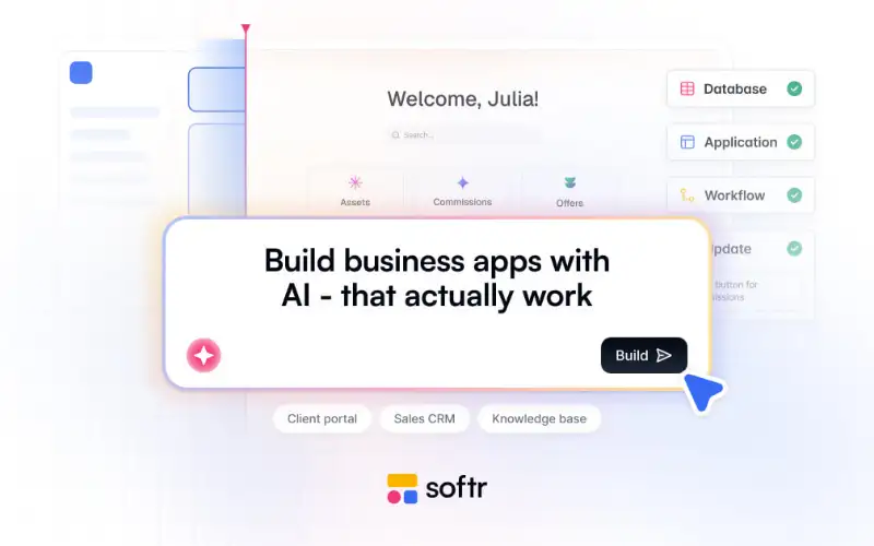 Share picture from softr.io
