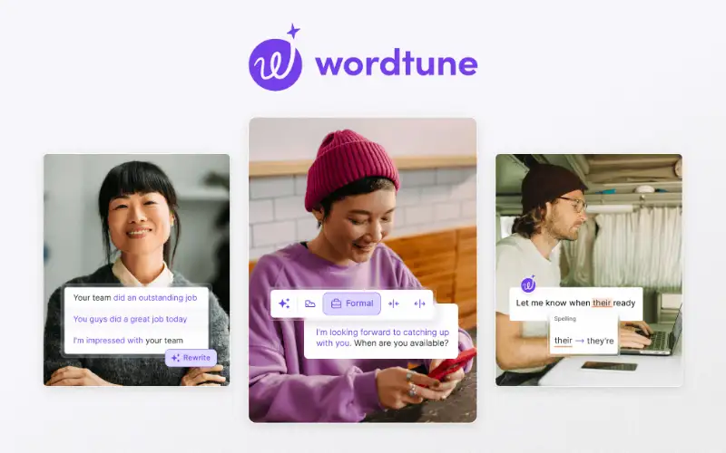 Share picture from wordtune.com